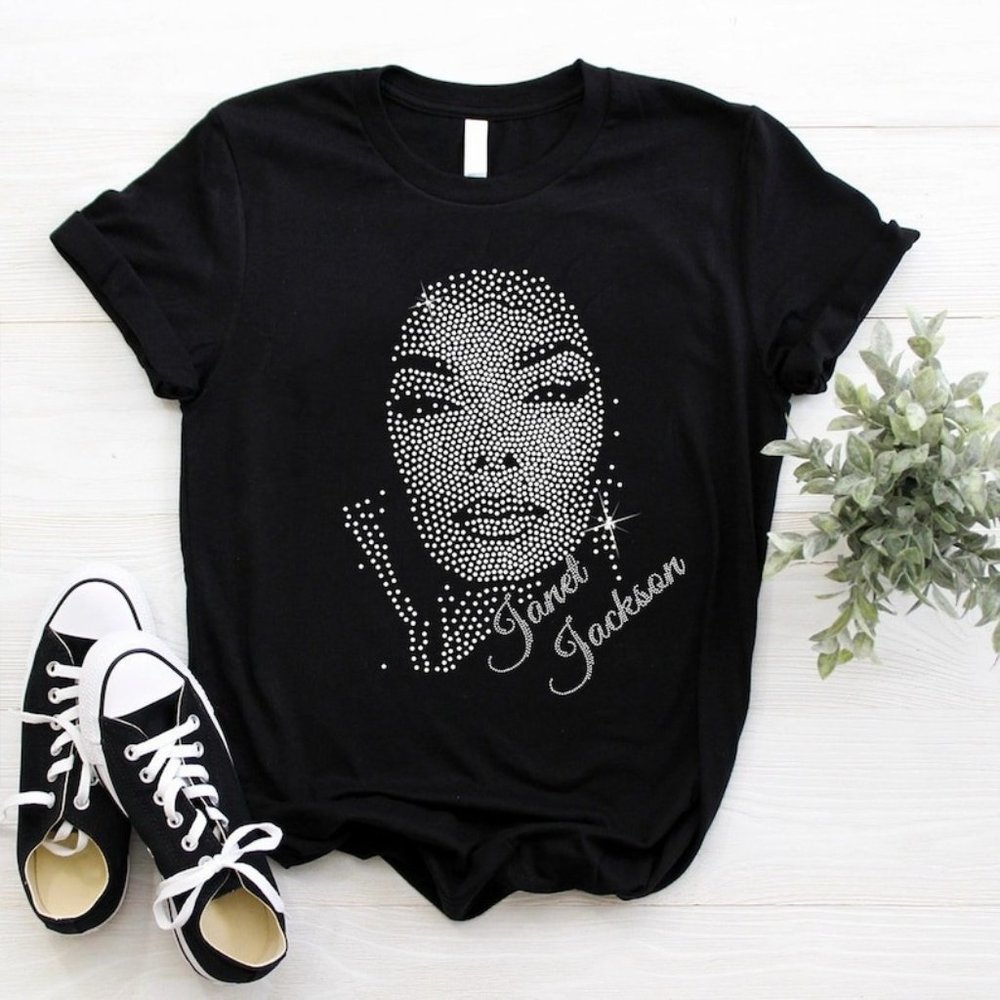 Janet Jackson Bling Tshirt Janet Tshirt Janet Jackson Shirt 1